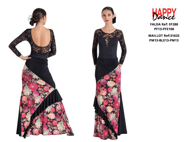 Happy Dance. Flamenco Skirts for Rehearsal and Stage. Ref. EF288PF13PFE100